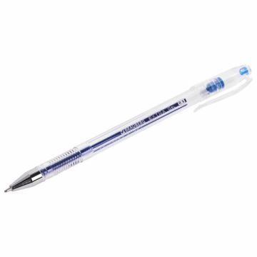 Ручка гелевая синяя 0,5мм линия 0,35мм BRAUBERG EXTRA 1/12