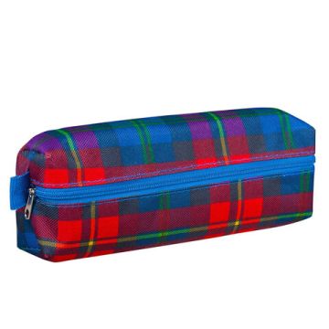 Пенал-косметичка 20х6х4см полиэстер, ассорти 5цв Шотландия BRAUBERG 1/20/160