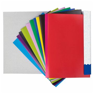 Цветной картон А4 12л 12цв 200х290мм в папке мелованный Гонки BRAUBERG 1/38