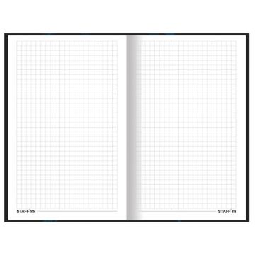 Блокнот 80л А5 134х206мм клетка твердый STAFF Triangles 1/20 (Клиент)