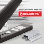 Скобы №24/6 1000шт до 30л BRAUBERG 1/10