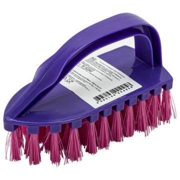 Щетка для одежды IDEA Утюжок, 5х3,5х12 см, цвет ассорти, М 5250 1/18 (клиент)