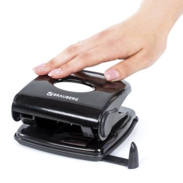 Дырокол на 40листов металлический большой Brauberg 1/3