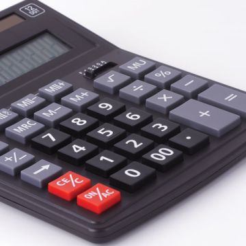 Калькулятор настольный ОФИСМАГ OFM-333, 12 разрядов, двойное питание 200x154 мм 1/20/40