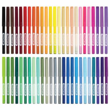 Фломастеры 50цв вентилируемый колпачок Пифагор 1/12/48 (Клиент)