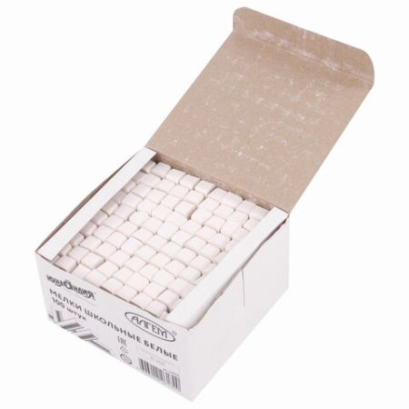 Мелки школьные белые Алгем+ Юнландия 100/800