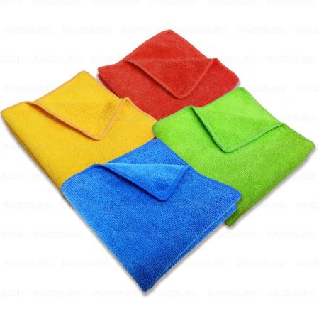 Салфетка микрофибра (40х40) универсальная красная ОНМ 10/300 