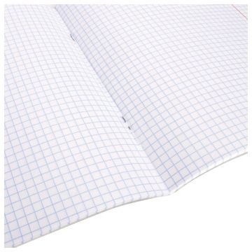 Тетрадь 24л клетка с полями ЗЕЛЁНАЯ обложка офсет ПЗБМ 1/150