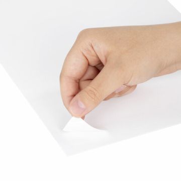 Этикетка самоклеящаяся 38,1х21,2мм, 65 этикеток белая 80г/м2 100 листов STAFF  1/10 (клиент)