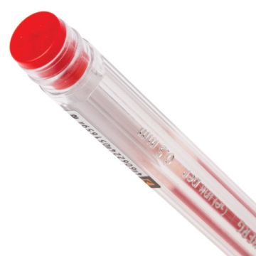 Ручка гелевая красная 0,5мм линия 0,35мм Jet BRAUBERG 1/12/1728