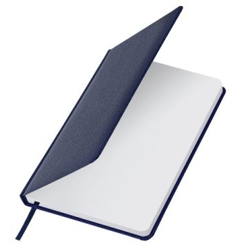 Ежедневник А5 138х213мм 136л недатир фактурная кожа синий BRAUBERG Profile 1/30 (клиент)