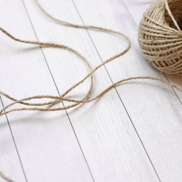 Шпагат джутовый банковский BRAUBERG полированный длина 165м диам 1,5мм лин.пл.1200текс 1/35 (клиент)