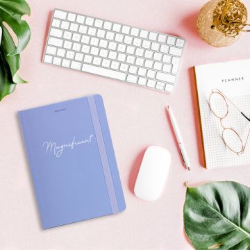 Блокнот 96л А5 145х203мм клетка твердая обложка на резинке BRAUBERG Pastel 1/20 (Клиент)