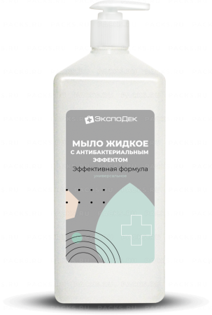 Мыло жидкое 1л с дозатором антибактериальное Эффективная формула ЭФФИ 1/15
