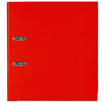 Папка-регистратор А4 75мм BRAUBERG с уголком, красная с покрытием из полипропилена 1/20 (Клиент)