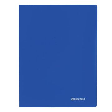 Папка с бок мет прижимом BRAUBERG 