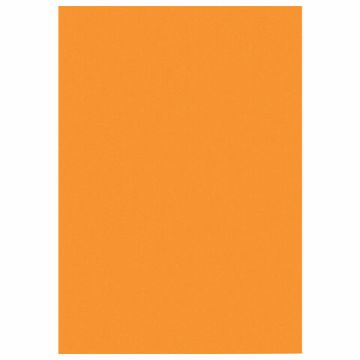 Пористая резина (фоамиран) для творчества ОРАНЖЕВАЯ 50х70 см 1 мм ОСТРОВ СОКРОВИЩ 1/5/100