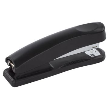 Степлер №24/6, 26/6 BRAUBERG Standard+ до 30 листов полнозагрузочный черный 1/12/96