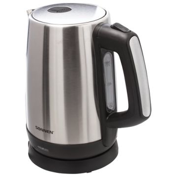 Чайник SONNEN KT-1785 1,7 л 2200 Вт закрытый нагревательный элемент нержавеющая сталь 1/8 (Клиент)