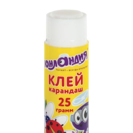 Клей-карандаш 25г улучшенный ЮНЛАНДИЯ 1/12