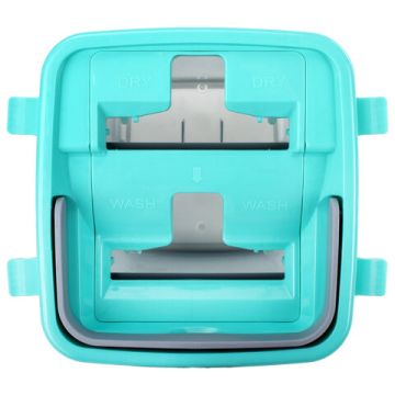 Набор для уборки ведро 9л/7л 2х-камерное с отжимом  3 насадки МОП LAIMA COMPACT MOP 1/6 (клиент)