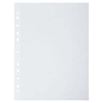 Папки-уголки с перфорацией прозрачные, до 40 листов, ПЛОТНЫЕ 0,18мм, КОМПЛЕКТ 10 шт, BRAUBERG,226827