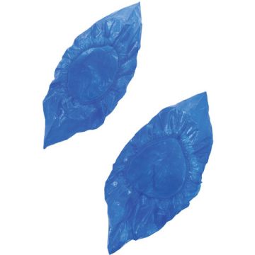 Чехол для обуви бахилы ЛАЙМА СВЕРХПРОЧНЫЕ (300пар)40х14 100мкм двойная резинка 1/6 (Клиент)