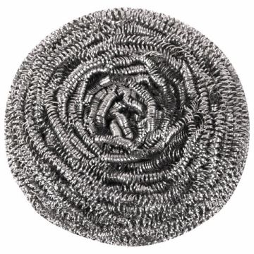 Мочалка для посуды металлическая большая спиральная 50г ЛАЙМА 1/144 (клиент)