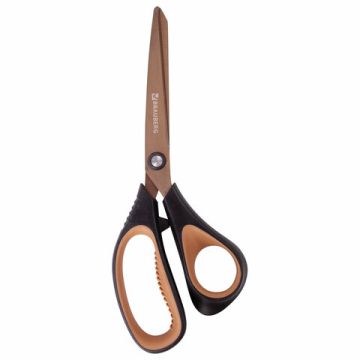 Ножницы 210мм титан 2-х сторон заточка Heavy Duty BRAUBERG 1/12/144(Клиент)