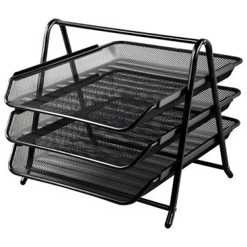 Набор настольный из металла 6 предметов черный Germanium BRAUBERG 1/6 (Клиент)