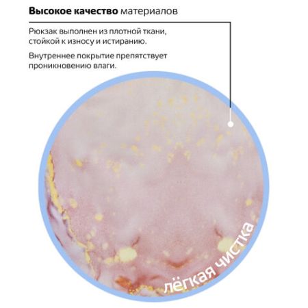 Рюкзак BRAUBERG универсальный голубо-розовый 41х32х14см 1/20 (Клиент)
