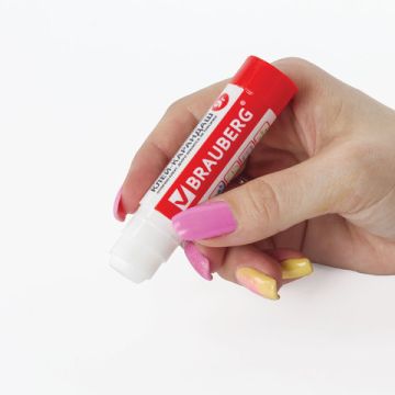 Клей-карандаш 09г BRAUBERG 1/30