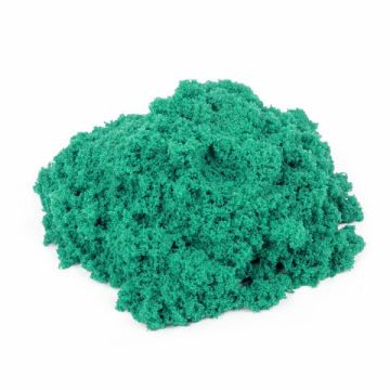 Песок для лепки кинетический 01цв 500г изумрудный 2 формочки BRAUBERG KIDS 1/12