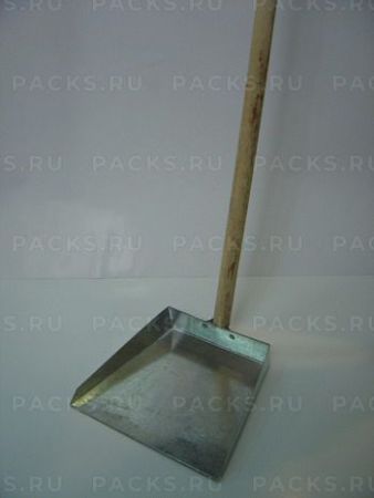 Совок для мусора оцинк. с удлиненной ручкой Иж