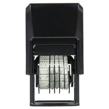 Датер-мини месяц цифрами для банка оттиск 204мм синий, корпус черный TRODAT 4810 BANK 1/10 (клиент)