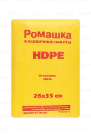 Пакет фасовочный Евро (26х35)-8 1,21г Ромашка проф (500) 1/10