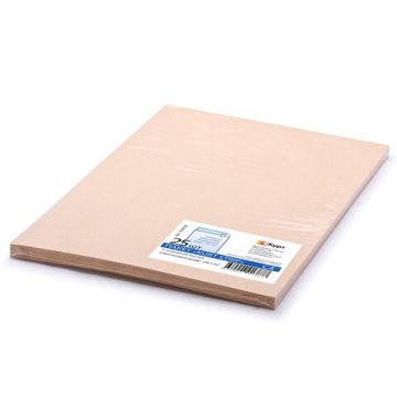 Конверт-пакет плоский, КОМПЛЕКТ 25шт, 229х324мм, отрывная полоса, крафт-бумага, КОРИЧН, (клиент)