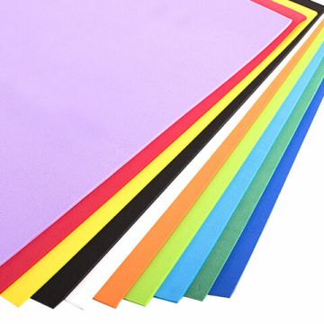 Пористая резина/фоамиран А4, 2 мм ОСТРОВ СОКРОВИЩ 10 л, 10 цв, яркие цвета, набор №1, 660073