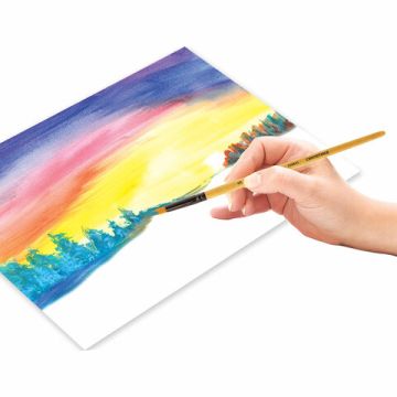 Кисть синтетика круглая №5 ПИФАГОР 1/30/1800