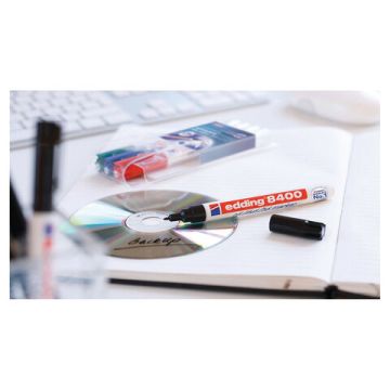 Маркер для CD и DVD черный 0,5-1мм EDDING 1/1 (Клиент)