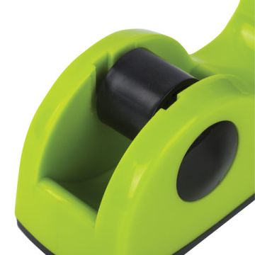 Диспенсер для скотча 11,8х5х5см настольный, утяжеленный, средний, салатовый Brauberg 1/48