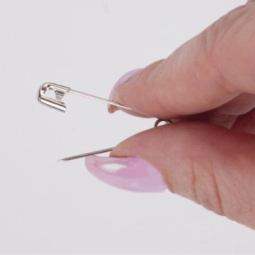 Булавки английские 32мм никелированные 50шт BRAUBERG 1/40/400 (Клиент)