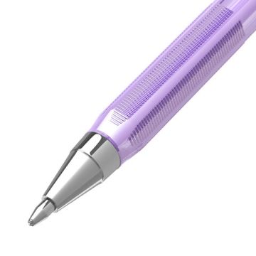 Ручка шариковая синяя узел 0,7мм корпус ассорти BRAUBERG M-500 PASTEL 1/50
