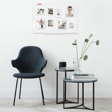 Доска магнитно-маркерная 30х45см ПВХ рамка BRAUBERG Standard  1/1 (Клиент)