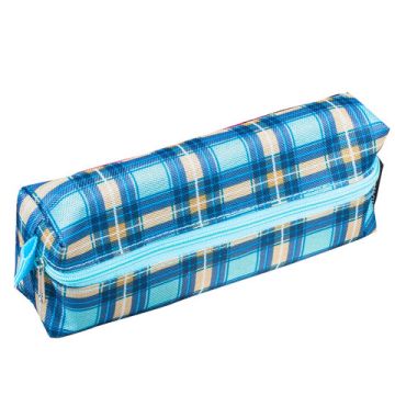 Пенал-косметичка 20х6х4см полиэстер, ассорти 5цв Шотландия BRAUBERG 1/20/160