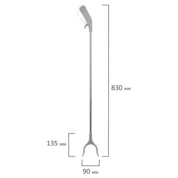Захват для сбора мусора и предметов рычажный 83см ПАЛКА-ХВАТАЛКА LAIMA 1/120 (Клиент)