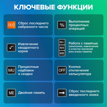 Калькулятор настольный BRAUBERG EXTRA-12-BKBU (206x155мм) 12разр дв питание ЧЕРНО-ОРАНЖЕВЫЙ 1/20