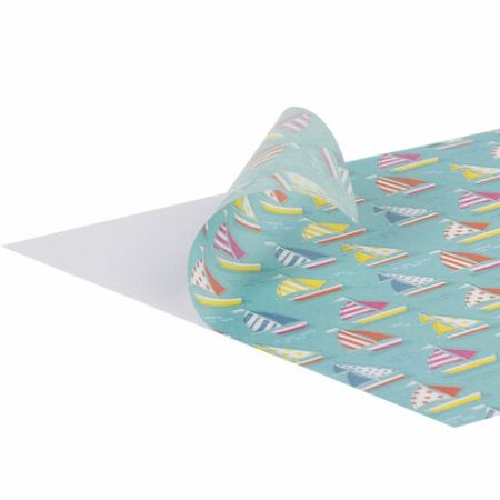 Цветная WASHI-бумага д/декора ЛЕТО, 15*15см, 12л 6 дизайнов, рисовая бумага, ОСТРОВ СОКРОВИЩ (вывод)