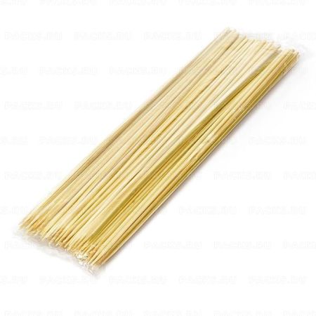 Стек шампур бамбук 30см slim (100шт) 1/100